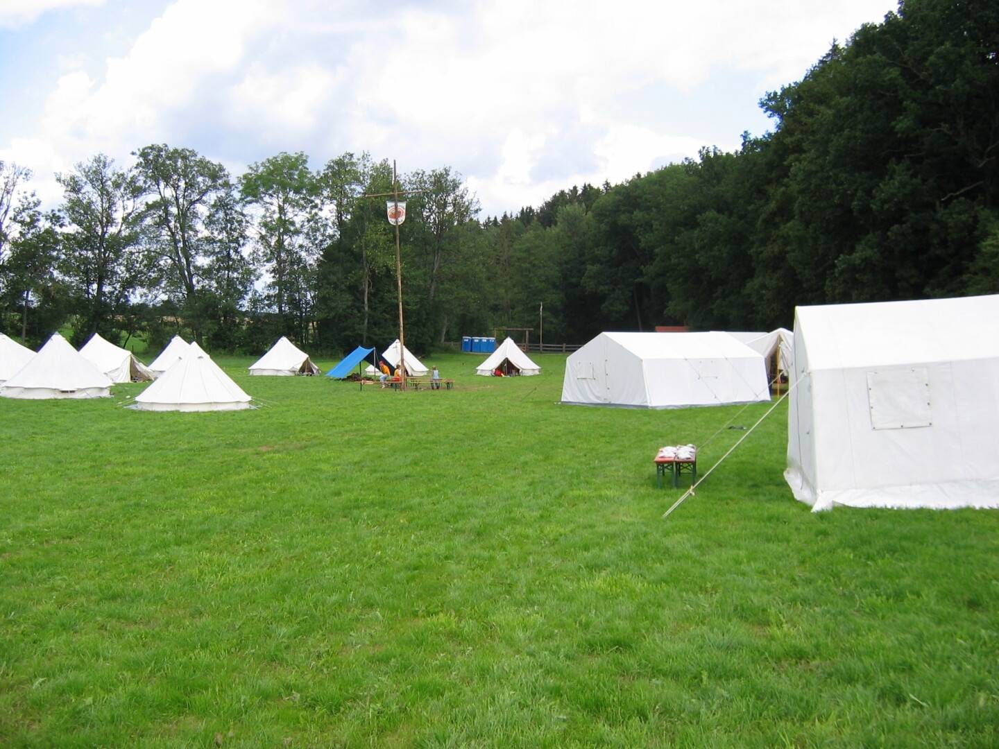 Zeltlager Boni-Arche-Camp 2006 in Erlenmoos / Edenbachen – Motto „Dschungelkinder“