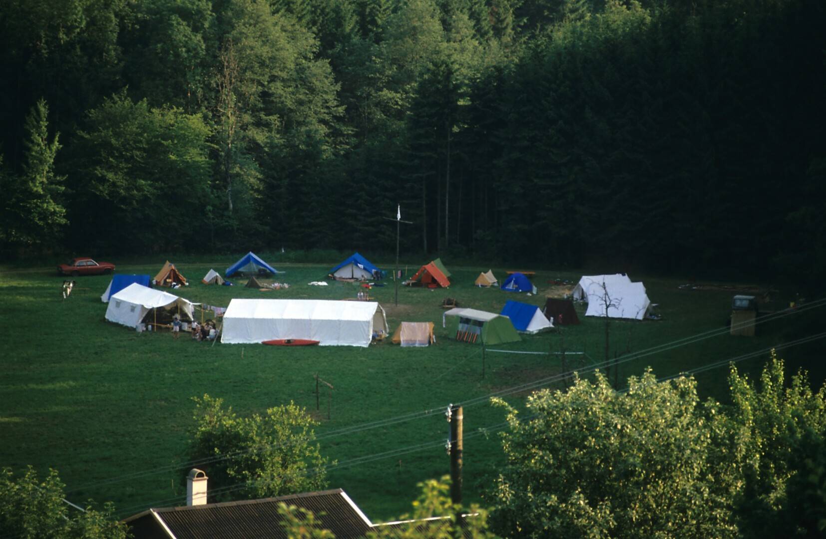Zeltlager Boni-Arche-Camp 1987 in Schomburg – Motto „Arche Noah“