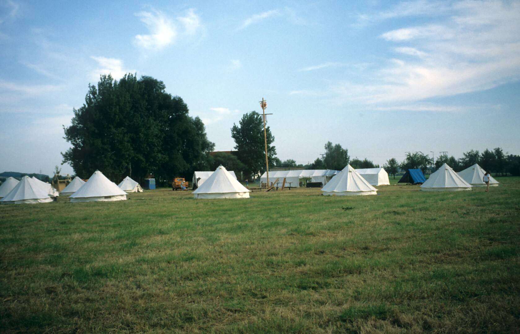 Zeltlager Boni-Arche-Camp 1999 in Daugendorf – Motto „In 10 Tagen um die Welt“
