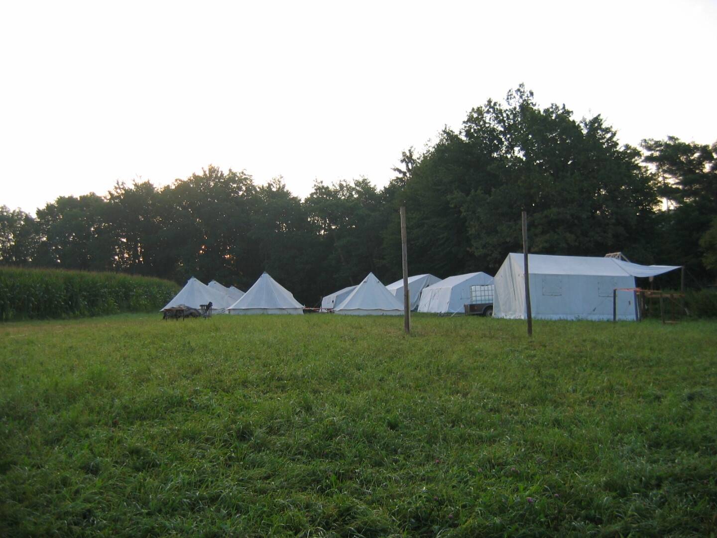 Zeltlager Boni-Arche-Camp 2005 in Zwiefalten – Motto „Zurück in die Vergangenheit“
