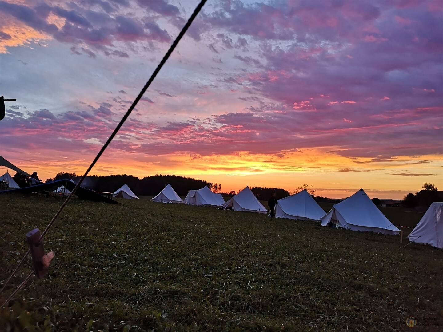 Zeltlager Boni-Arche-Camp 2022 in Kißlegg im Allgäu – Motto „Die Vier Elemente“