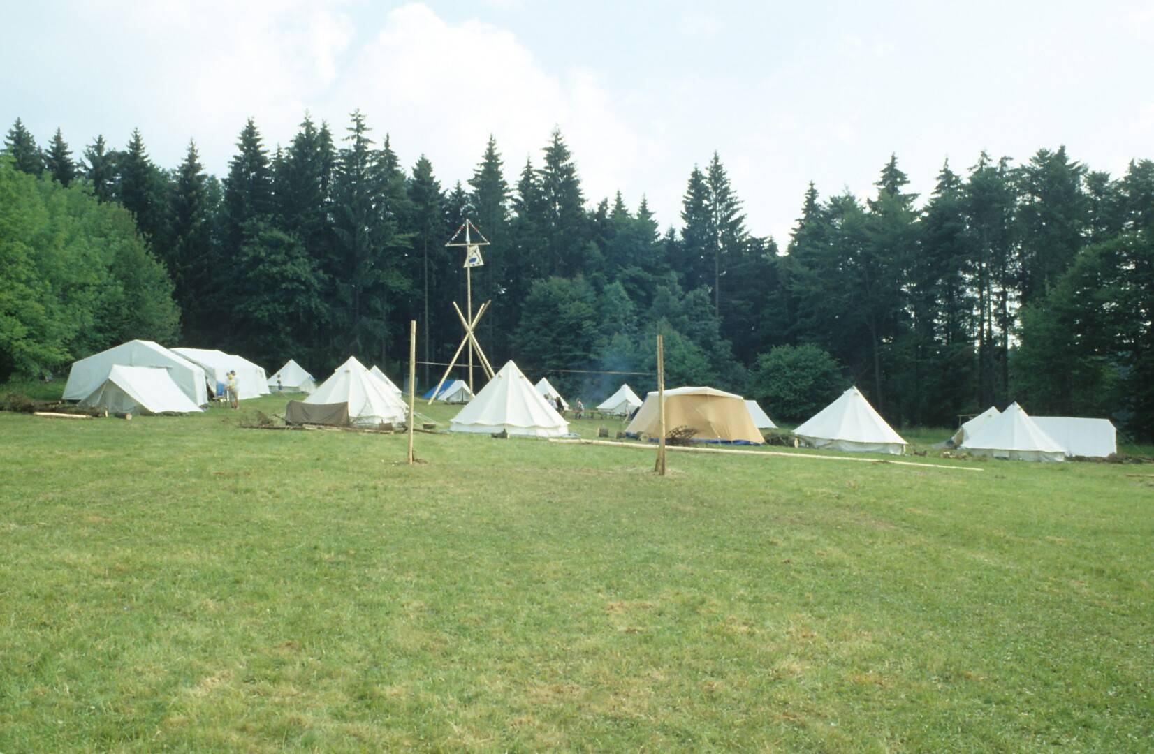 Zeltlager Boni-Arche-Camp 1993 in Obernheim – Motto „Duar el Bedwan“