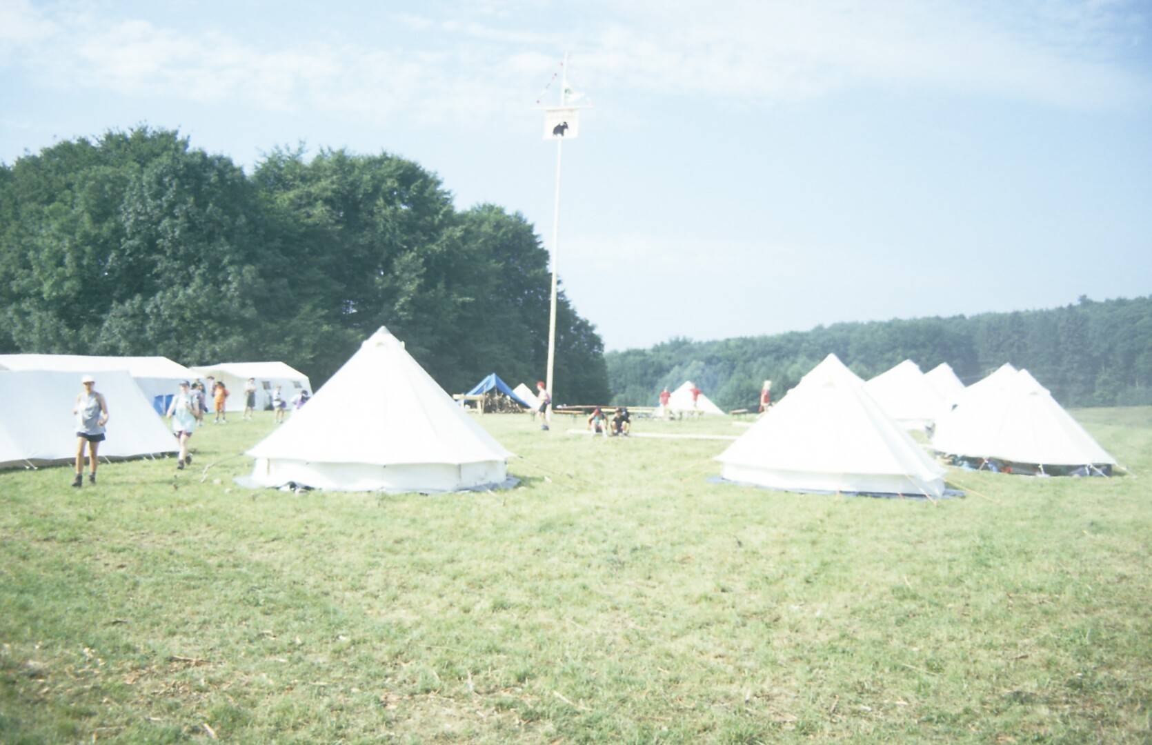 Zeltlager Boni-Arche-Camp 1996 in Bad Schussenried – Motto „Lager am Mammutberg“