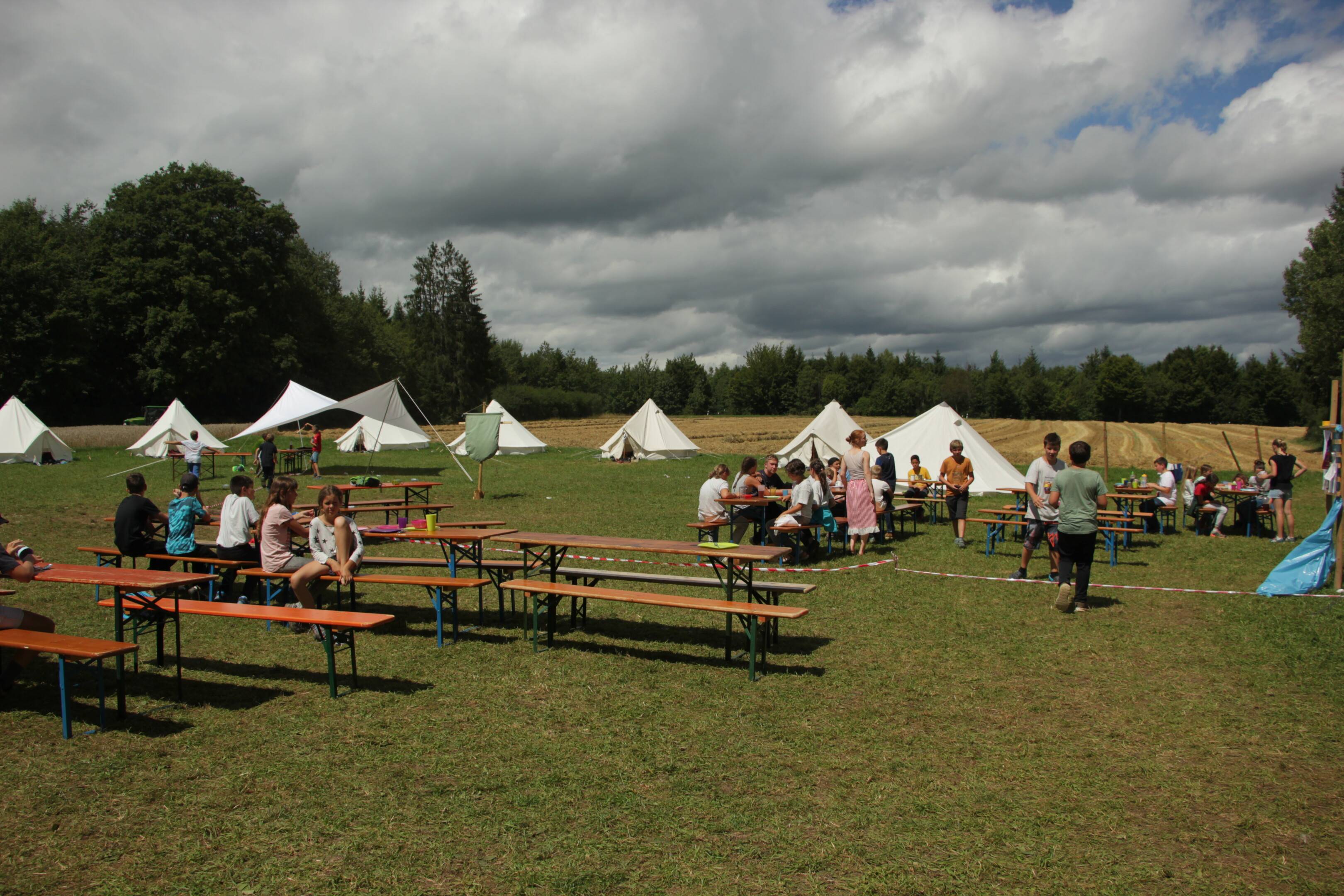 Zeltlager Boni-Arche-Camp 2017 in Auf Krefzgen in Immendingen – Motto „Piraten in der Karibik“