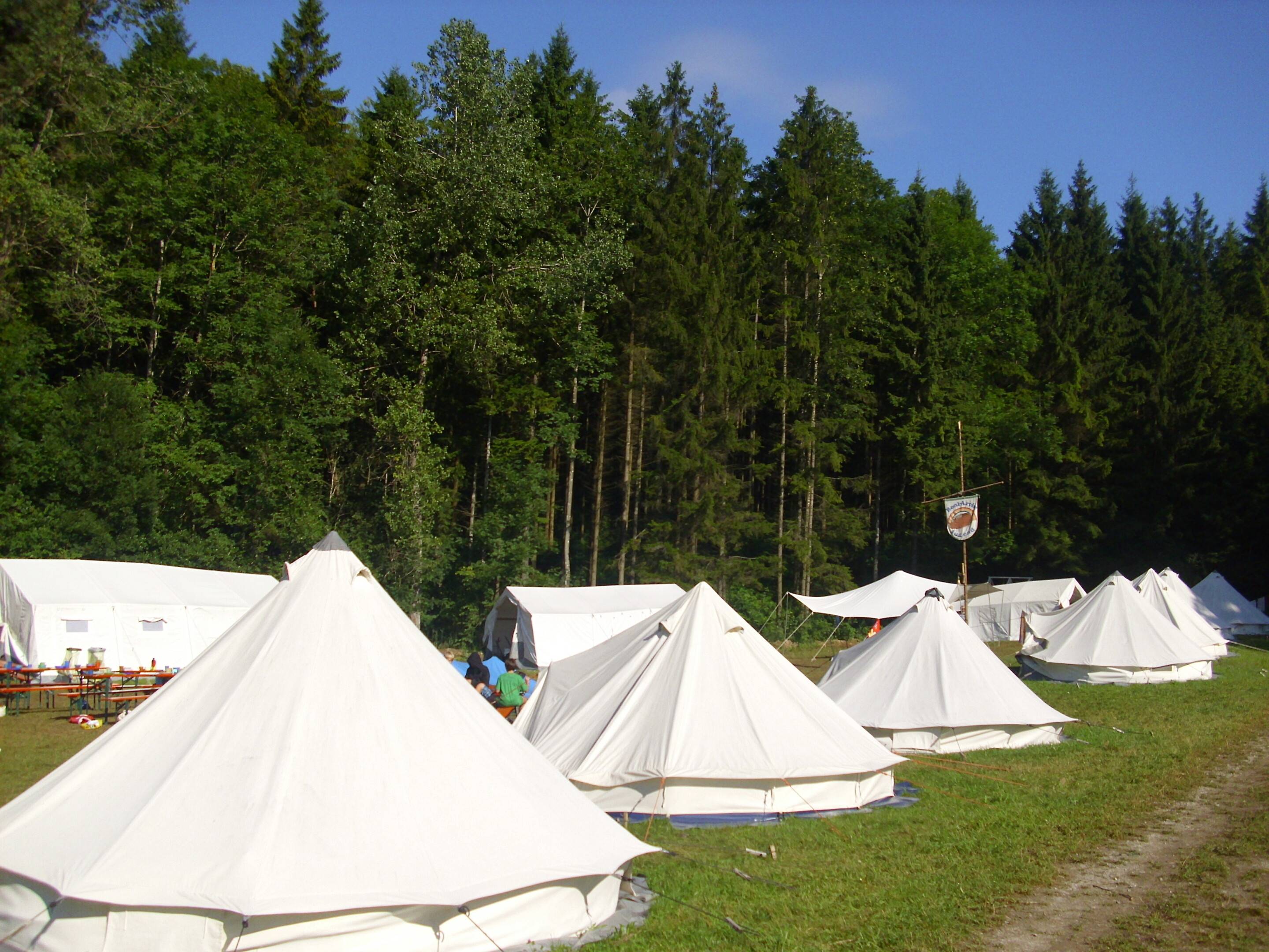 Zeltlager Boni-Arche-Camp 2010 in Lausheim bei Stühlingen – Motto „Der Wilde Westen“