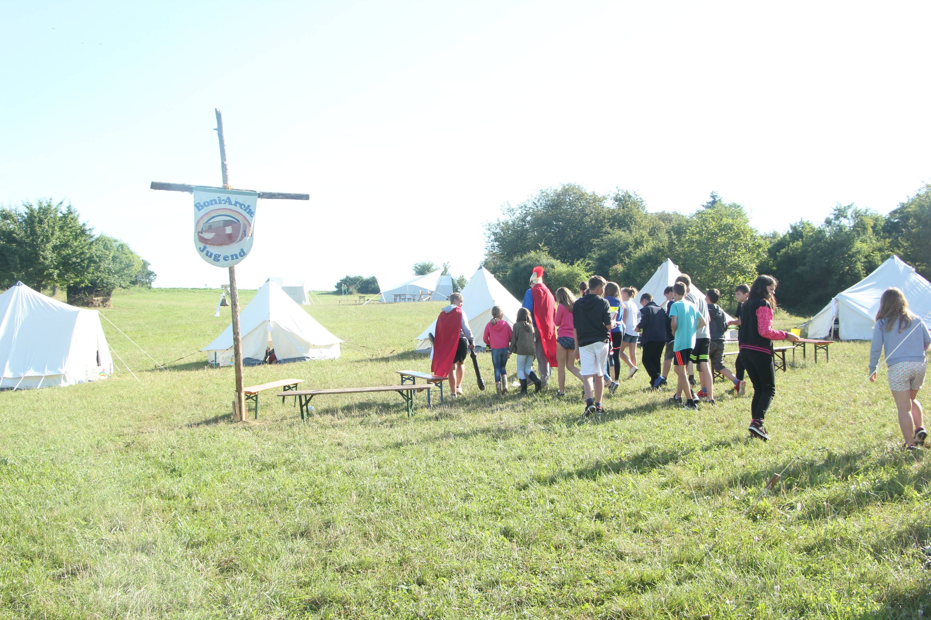 Zeltlager Boni-Arche-Camp 2016 in Bruchsal – Motto „Unsere Stadt“
