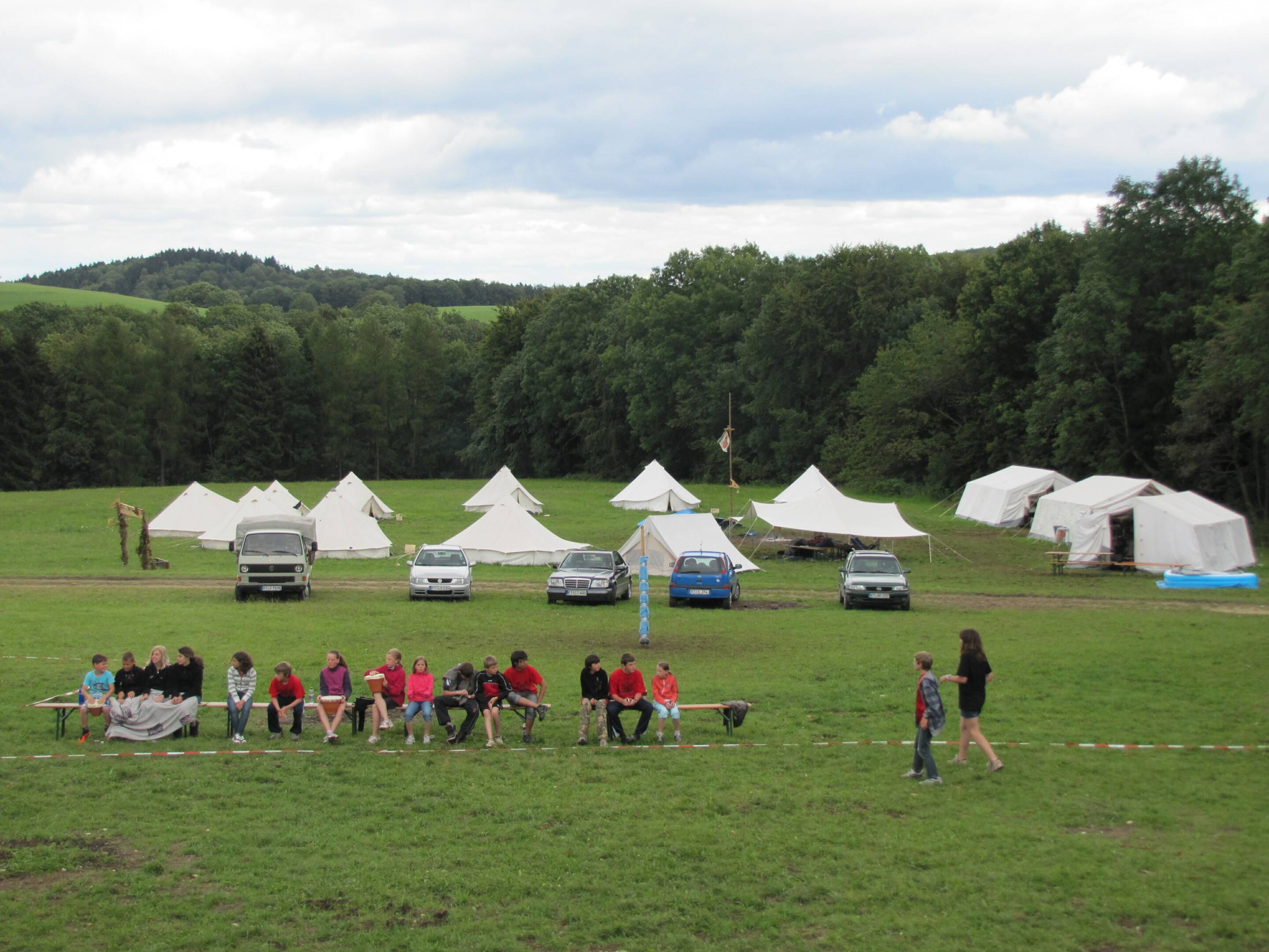 Zeltlager Boni-Arche-Camp 2011 in Melchingen – Motto „Back to the Roots - Zurück zu den Wurzeln“