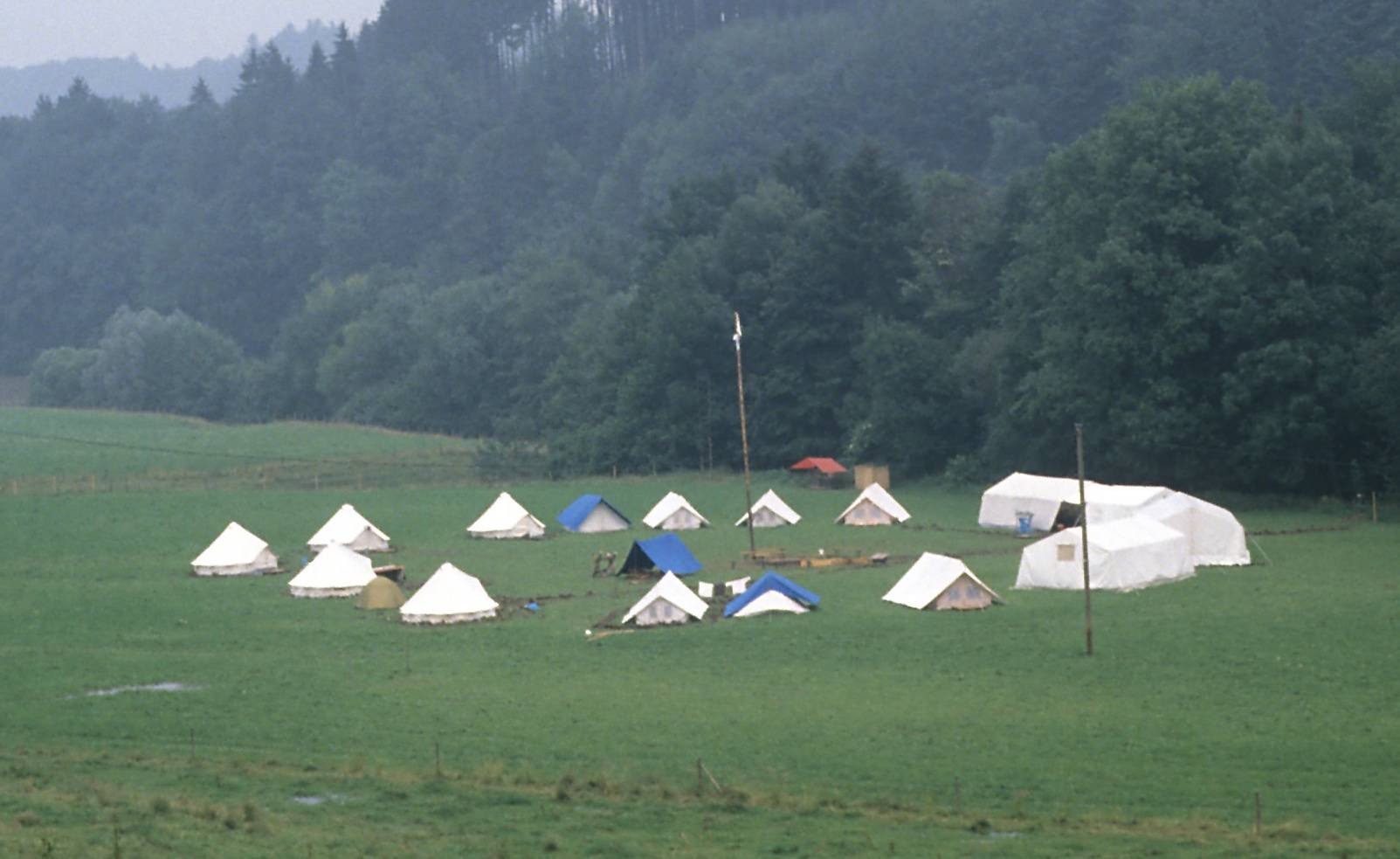 Zeltlager Boni-Arche-Camp 1989 in Tiefenau – Motto „Profundipolis“