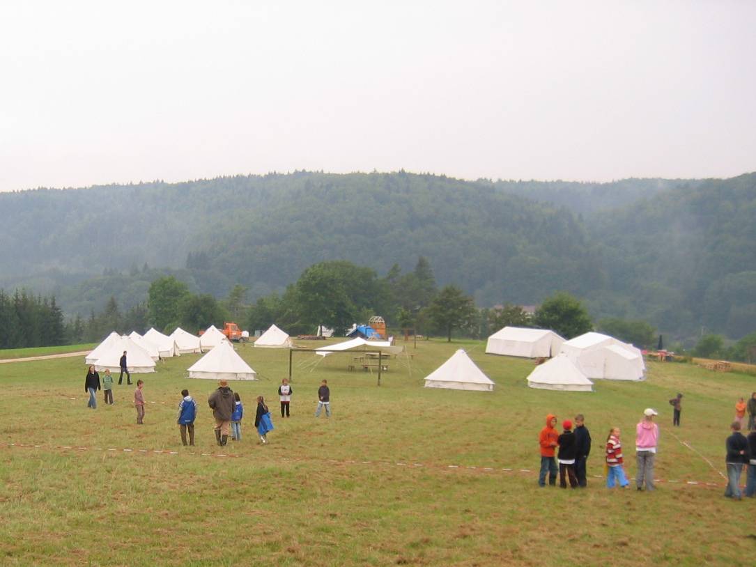 Zeltlager Boni-Arche-Camp 2007 in Oberschmeien – Motto „Märchen & Mythen“