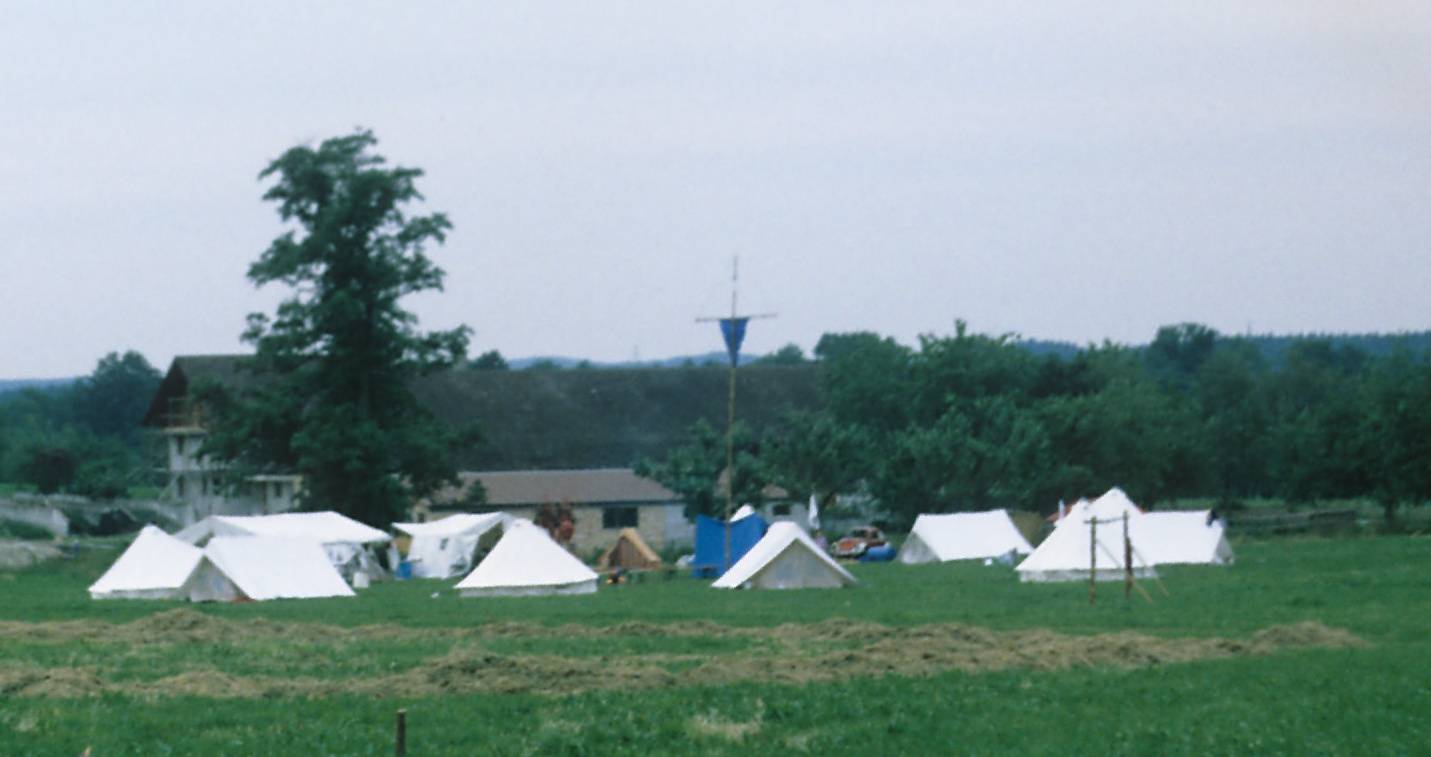 Zeltlager Boni-Arche-Camp 1991 in Metzismeiler – Motto „Atlantis“
